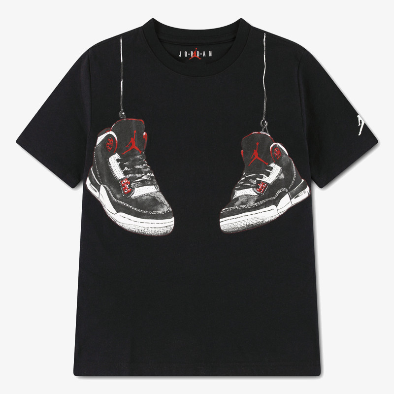 JORDAN Majica kratkih rukava JDB AJ3SHOE STRINGS 