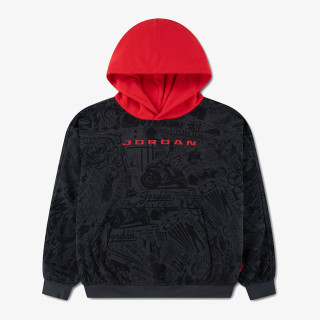JORDAN Majica s kapuljačom JDB MJ BRK LSR PO HOODIE 