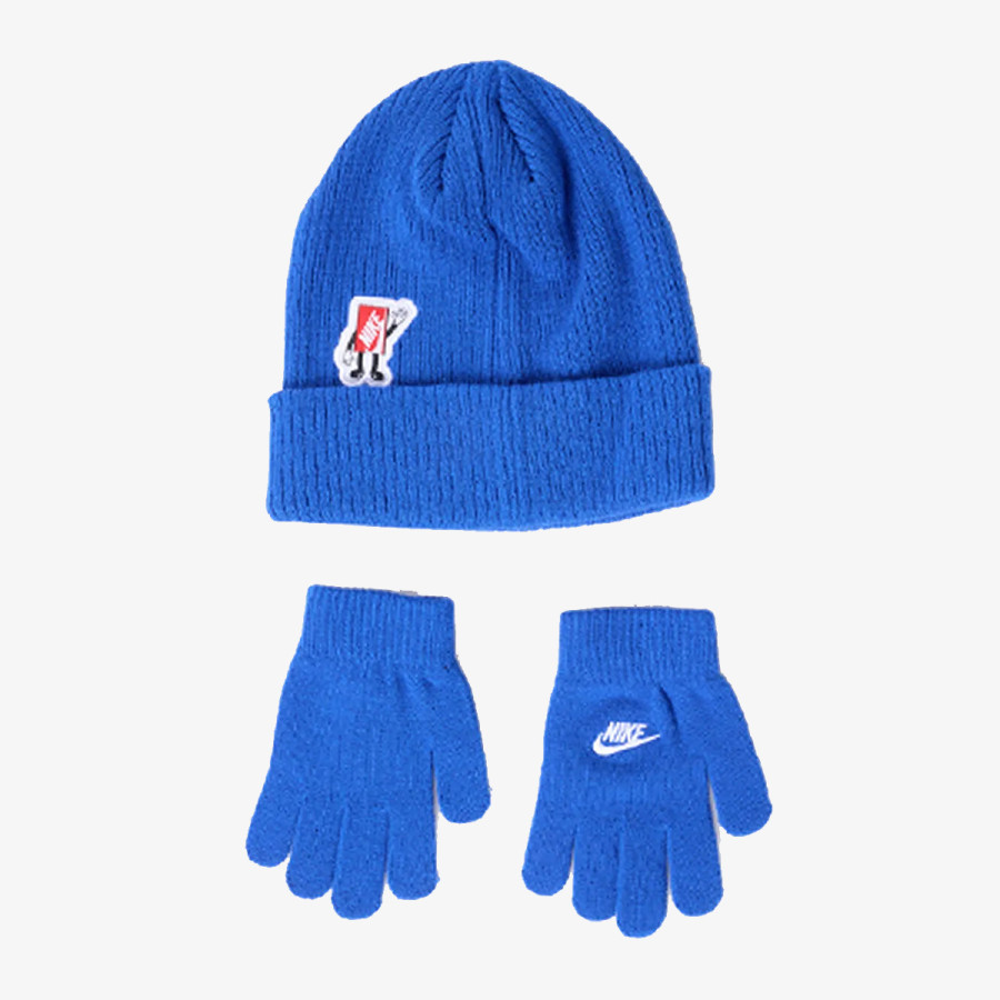 NIKE Komplet za djecu NAN NIKE PATCH PEAK BEANIE SET 