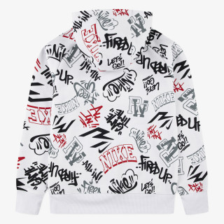 NIKE Majica s kapuljačom RWB GRAFFITI TAG HOODIE 