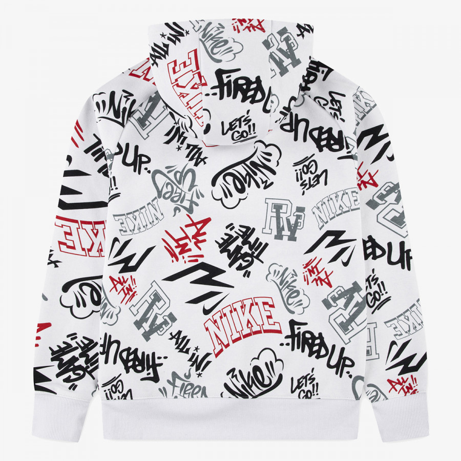 NIKE Majica s kapuljačom RWB GRAFFITI TAG HOODIE 
