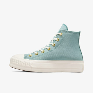 CONVERSE Tenisice CHUCK TAYLOR ALL STAR LIFT PLATFORM GOLD 