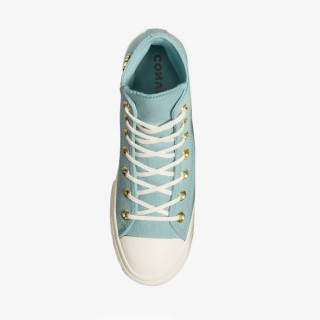 CONVERSE Tenisice CHUCK TAYLOR ALL STAR LIFT PLATFORM GOLD 