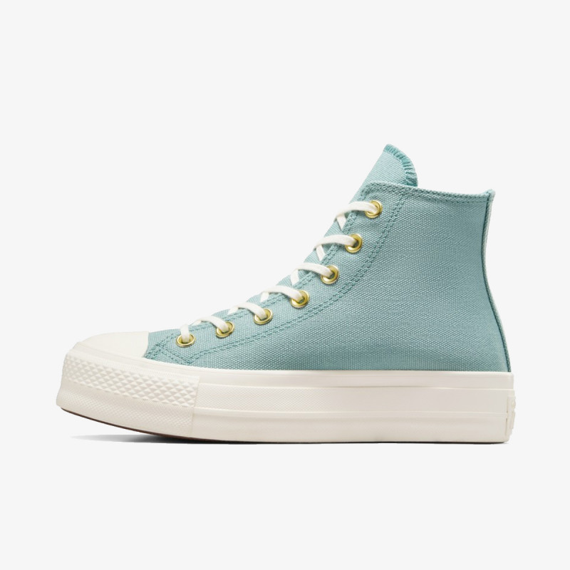 CONVERSE Tenisice CHUCK TAYLOR ALL STAR LIFT PLATFORM GOLD 