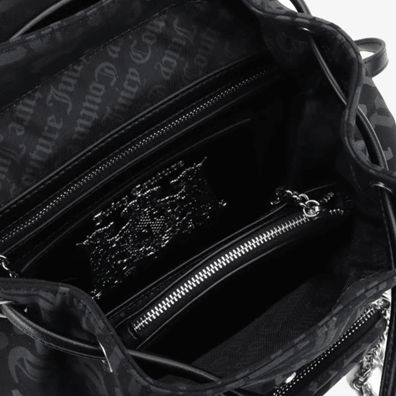 JUICY COUTURE Torba Carol Backpack Polyester/PU Black 