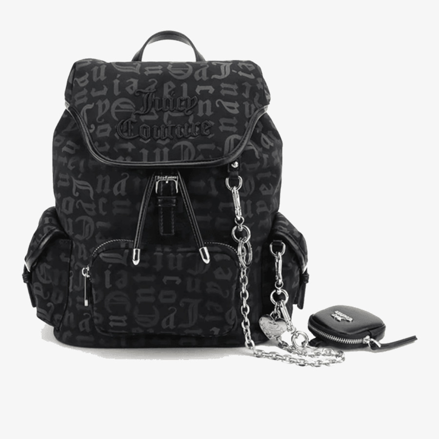 JUICY COUTURE Torba Carol Backpack Polyester/PU Black 