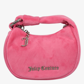 JUICY COUTURE Torba Blossom Micro Hobo Polyester Super Pink 