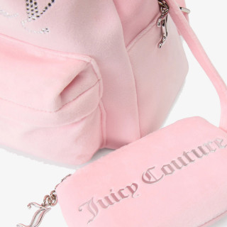 JUICY COUTURE Ruksak Kimberly Backpack Polyester Juicy Pink 