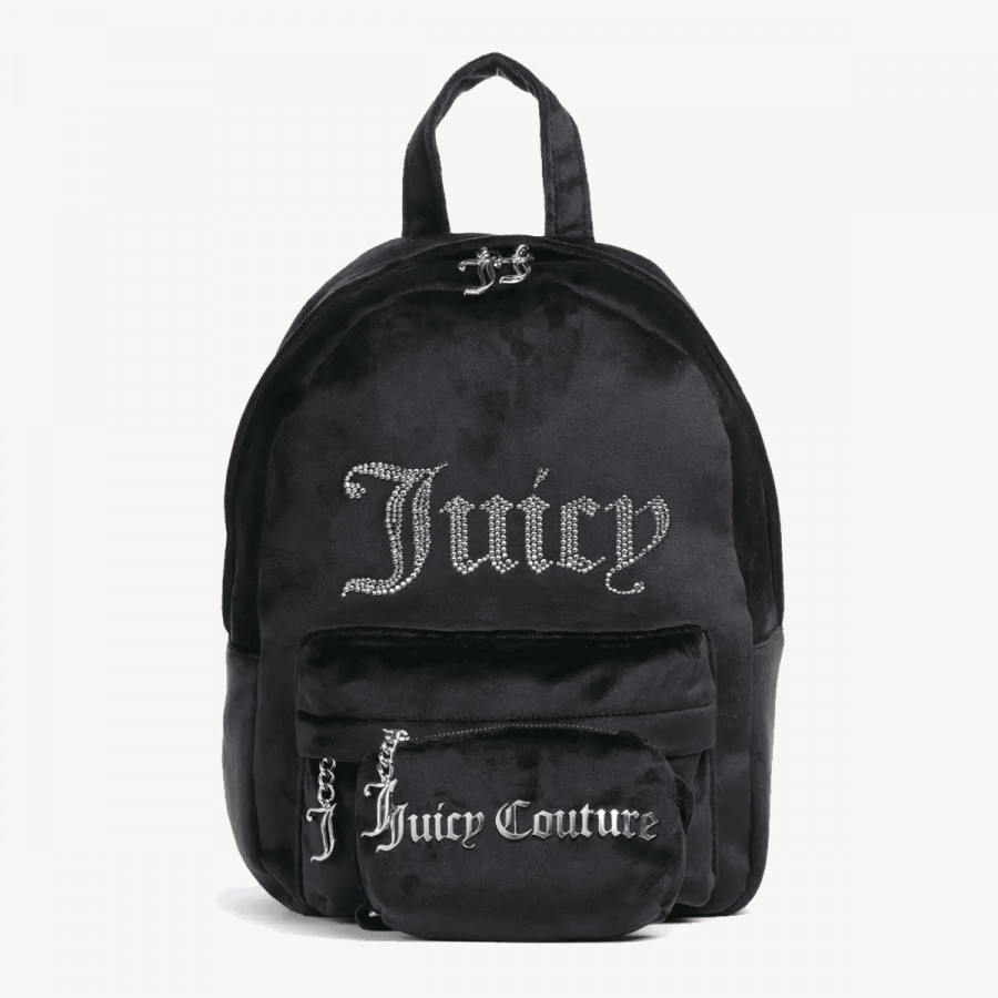 JUICY COUTURE Torba Kimberly Crossbody w/ Fla Polyester Blac 