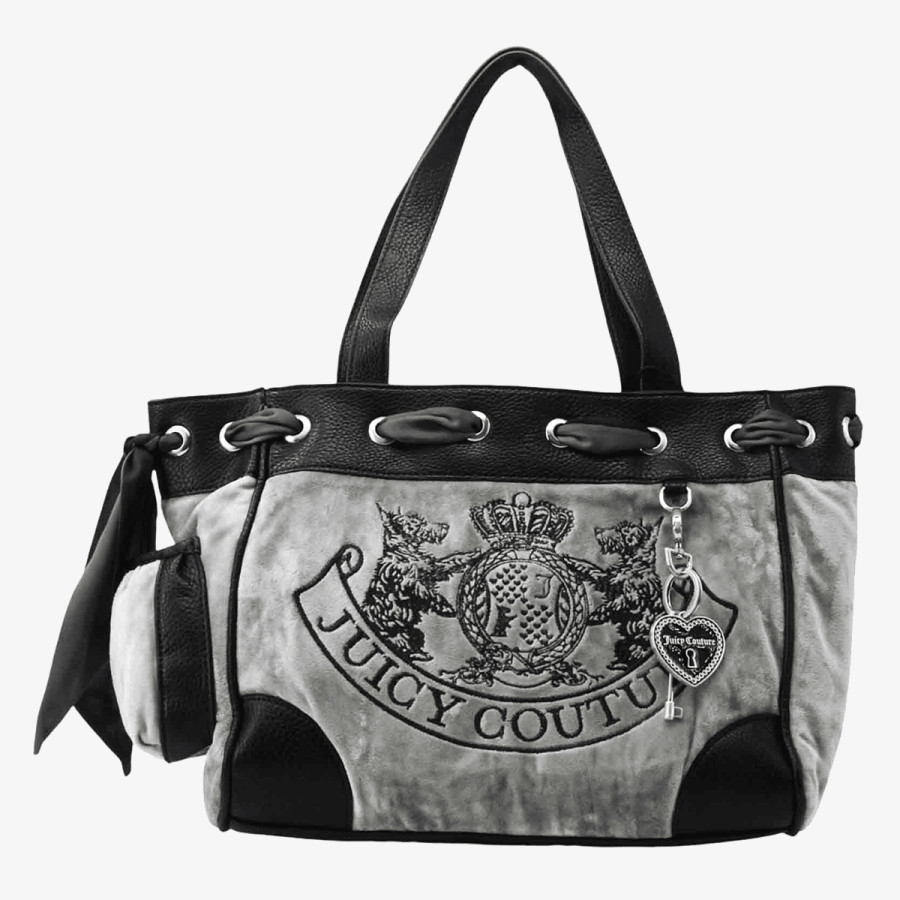 JUICY COUTURE Torba Daydreamer L. Duoble Hand Cotton/ PU Gre 