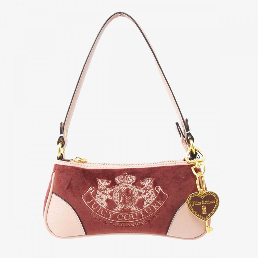 JUICY COUTURE Torba Daydreamer S. Hobo Polyester/PU Dark Red 