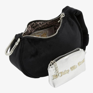 JUICY COUTURE Torba Blossom Small Hobo Bag Polyester Regatta 