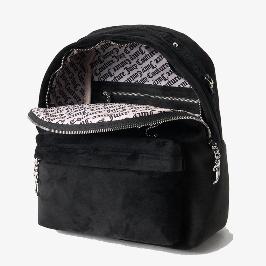 JUICY COUTURE Torba KIMBERLY BACKPACK POLYESTER/PU Black 