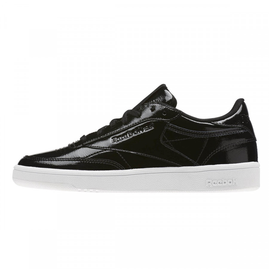 Reebok Tenisice CLUB C 85 PATENT BLACK/WHITE 