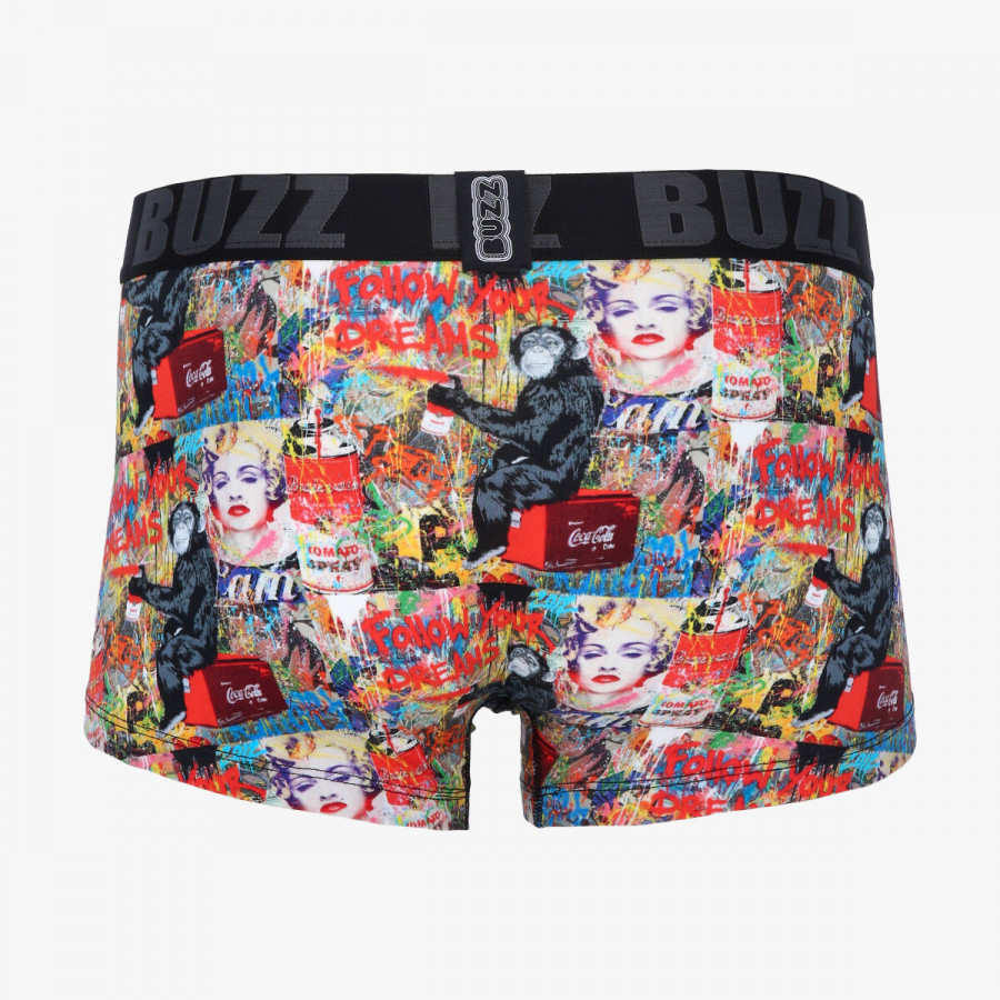 BUZZ Donje rublje MEN PRINTED BOXER 