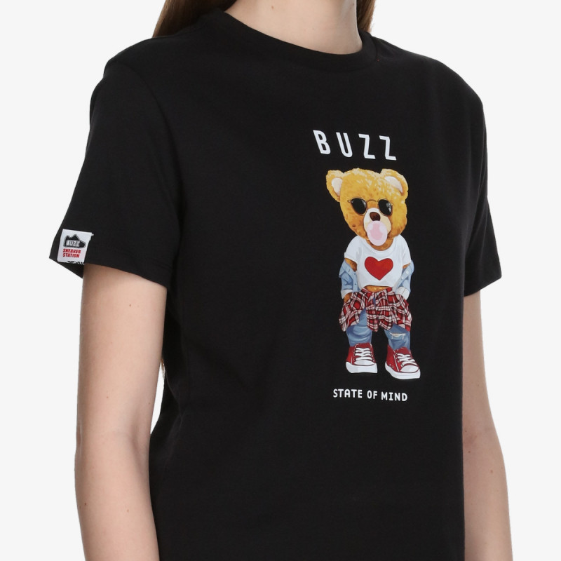 BUZZ Majica kratkih rukava Boyfriend Teddy 