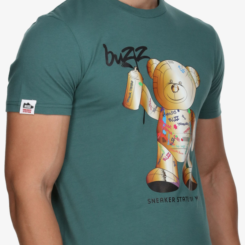 BUZZ Majica kratkih rukava Teddy Graffiti 