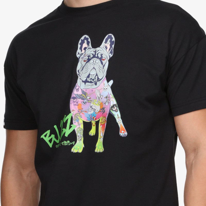 BUZZ Majica kratkih rukava Art Frenchie 