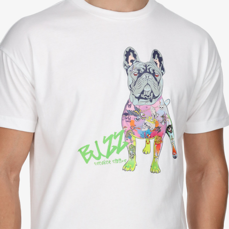 BUZZ Majica kratkih rukava Art Frenchie 