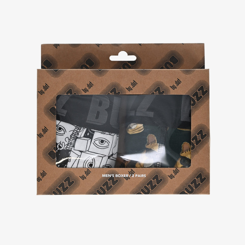 BUZZ Donje rublje MEN PRINTED BOXER 
