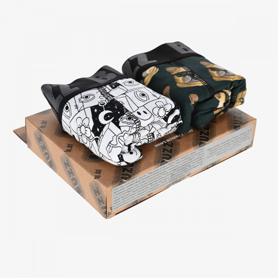 BUZZ Donje rublje MEN PRINTED BOXER 