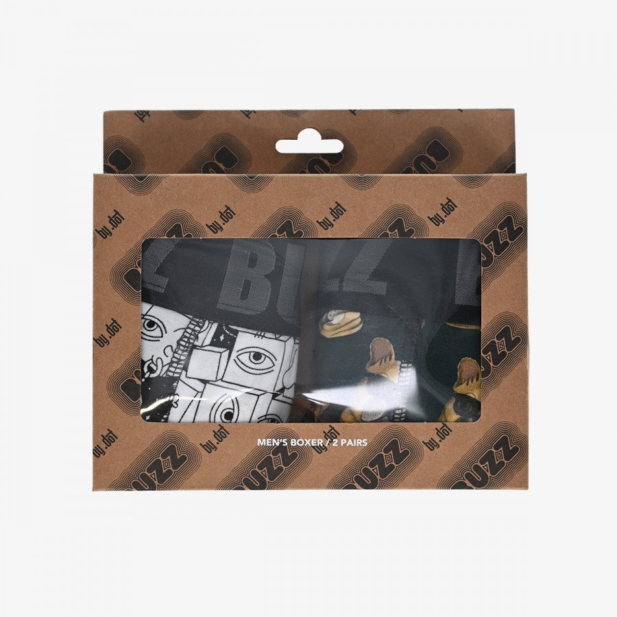 BUZZ Donje rublje MEN PRINTED BOXER 