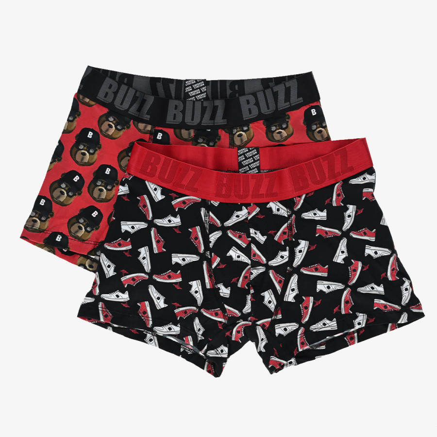 BUZZ Donje rublje MEN PRINTED BOXER 