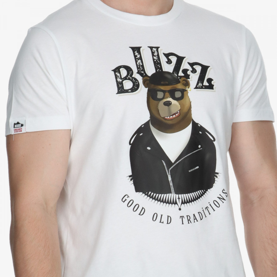 BUZZ Majica kratkih rukava MACHO BIKER T-SHIRT 