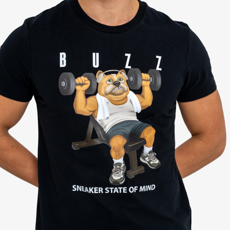 BUZZ Majica kratkih rukava HIPSTER GYM T-SHIRT 