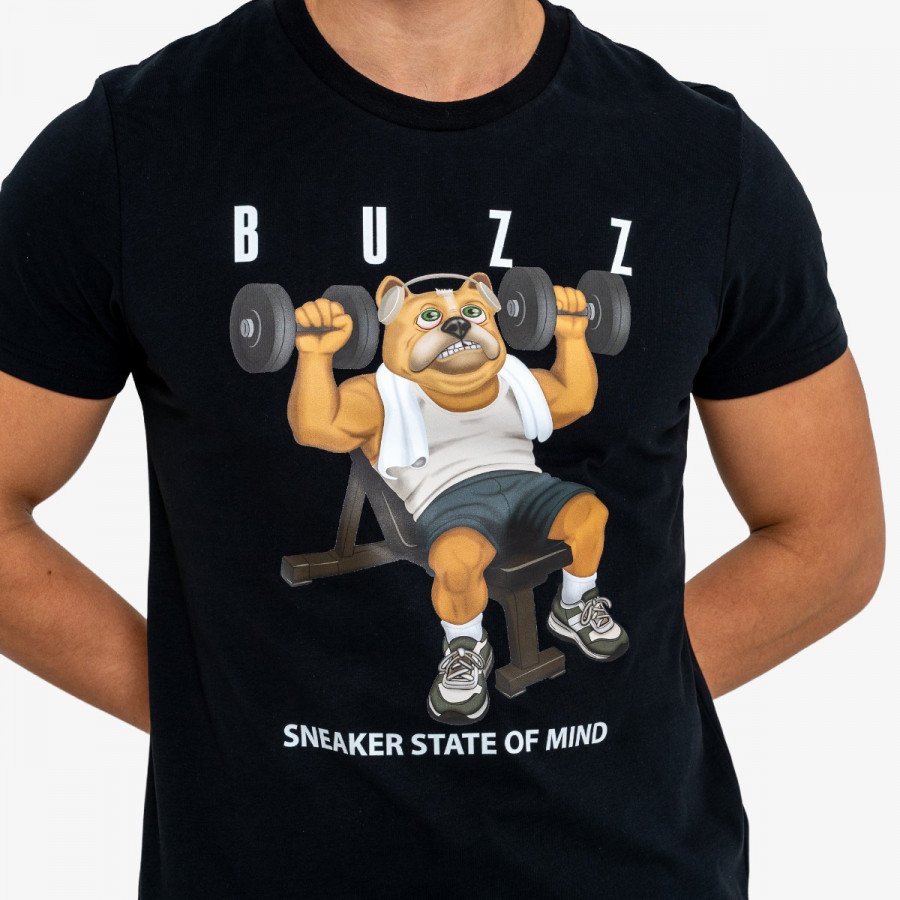 BUZZ Majica kratkih rukava HIPSTER GYM T-SHIRT 