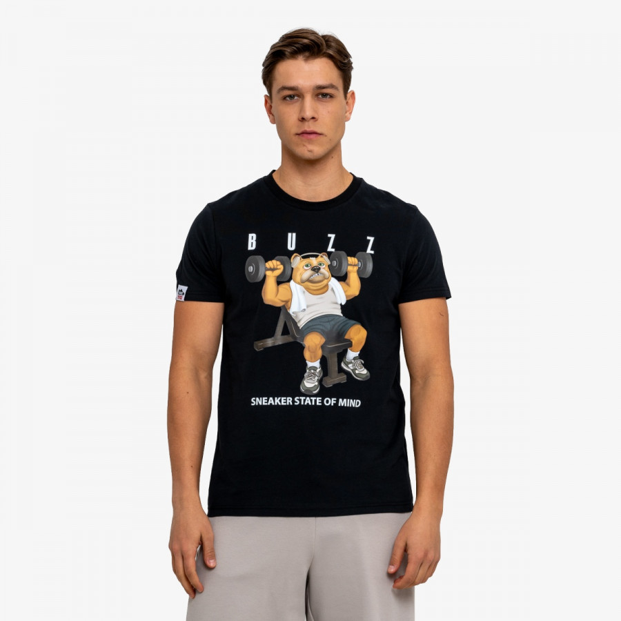 BUZZ Majica kratkih rukava HIPSTER GYM T-SHIRT 