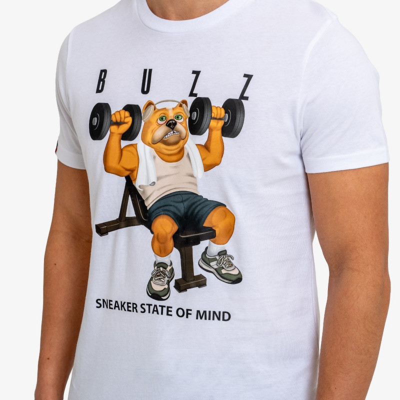 BUZZ Majica kratkih rukava HIPSTER GYM T-SHIRT 