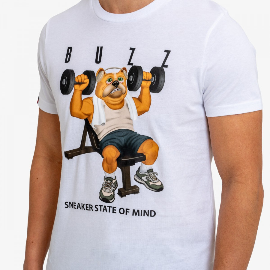 BUZZ Majica kratkih rukava HIPSTER GYM T-SHIRT 