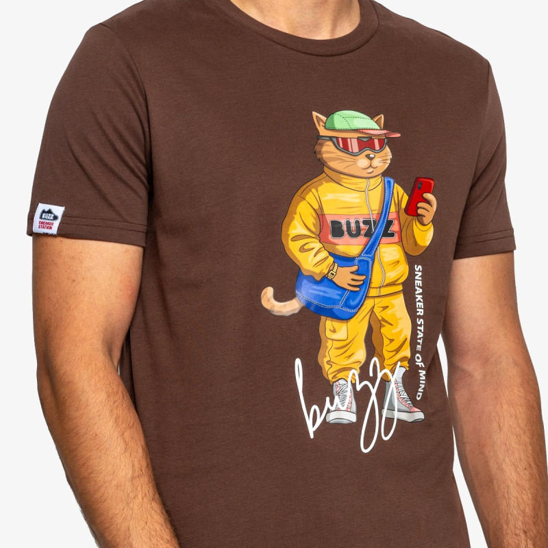 BUZZ Majica kratkih rukava HIPSTER T-SHIRT 