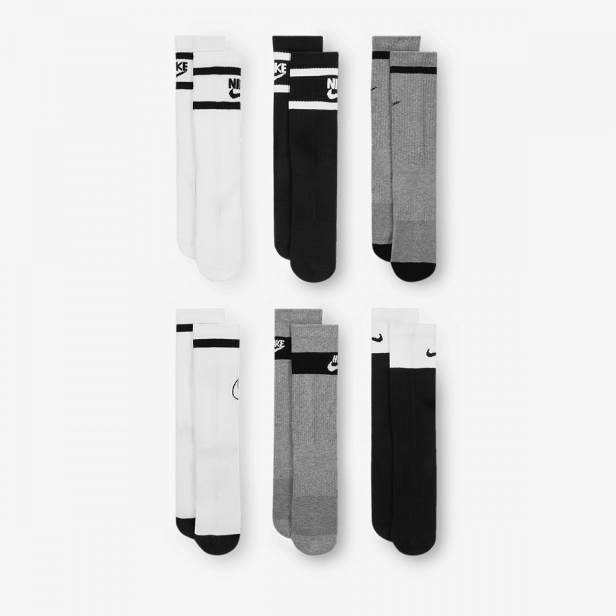 NIKE Čarape Y NK EVERYDAY CUSH CREW 6PR -GFX2 