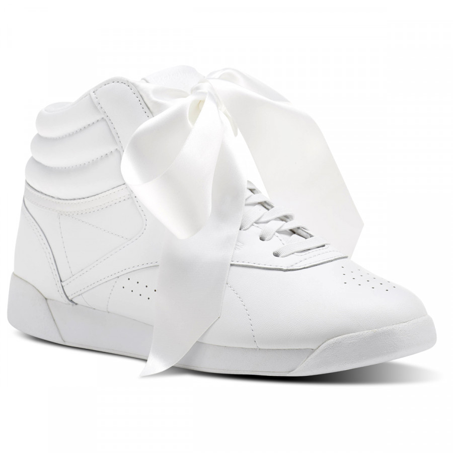 Reebok Tenisice F/S HI SATIN BOW WHITE/SKULL GREY 