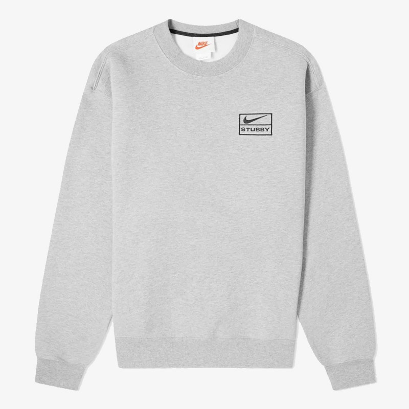NIKE Majica dugih rukava Nike x Stussy NRG BR Crew Fleece 