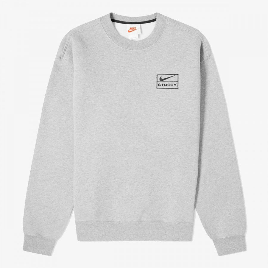 NIKE Majica dugih rukava Nike x Stussy NRG BR Crew Fleece 