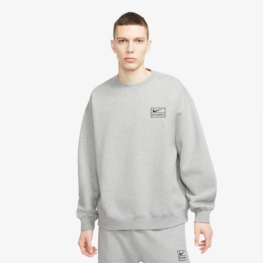 NIKE Majica dugih rukava Nike x Stussy NRG BR Crew Fleece 