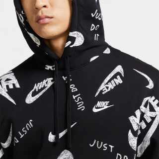 NIKE Majica s kapuljačom M NSW CLUB HOODIE PO BB AOP 1 