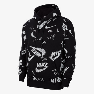 NIKE Majica s kapuljačom M NSW CLUB HOODIE PO BB AOP 1 