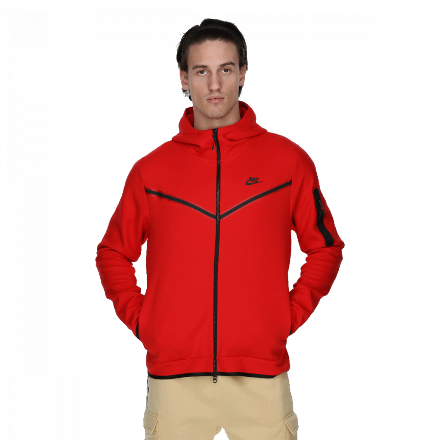 NIKE Majica s kapuljačom na patent Sportswear Tech Fleece Full-Zip 