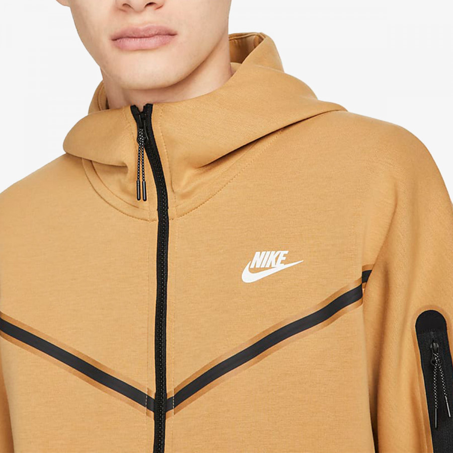 NIKE Majica s kapuljačom na patent M NSW TCH FLC HOODIE FZ WR 