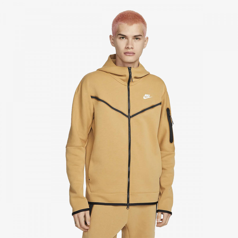 NIKE Majica s kapuljačom na patent M NSW TCH FLC HOODIE FZ WR 