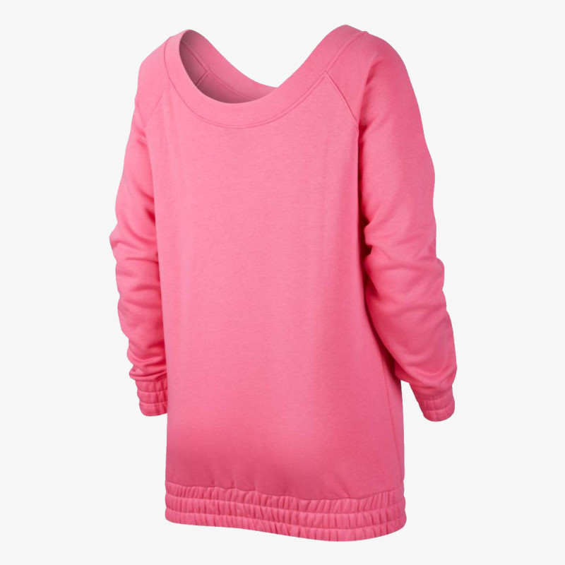 NIKE Majica bez kragne W NSW AIR CREW OS FLC 