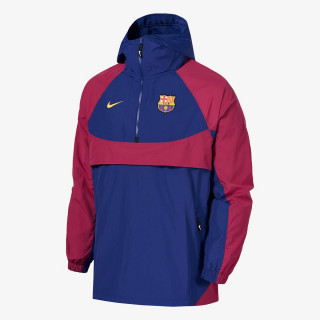 NIKE Majica dugih rukava s polu patentom FCB M NSW RE-ISSUE JKT HD WVN 