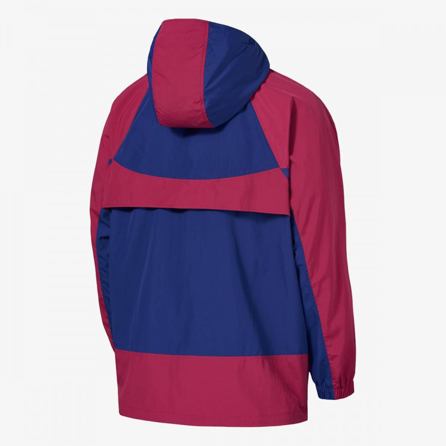 NIKE Majica dugih rukava s polu patentom FCB M NSW RE-ISSUE JKT HD WVN 