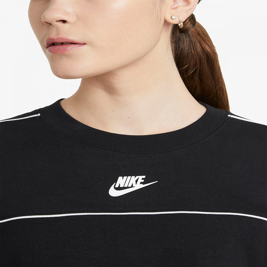 NIKE Majica bez kragne W NSW MLNM ESSNTL FLC CREW 