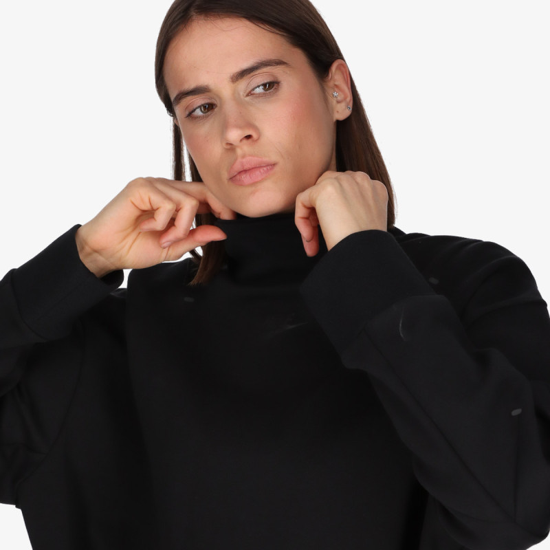 NIKE Majica s kapuljačom W NSW TCH FLC ESS LS TOP TLNK 