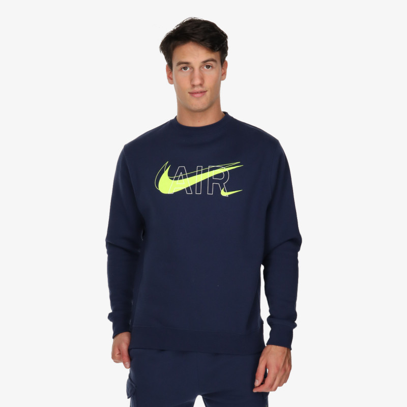 NIKE Majica bez kragne M NSW CREW PRNT PACK BB 